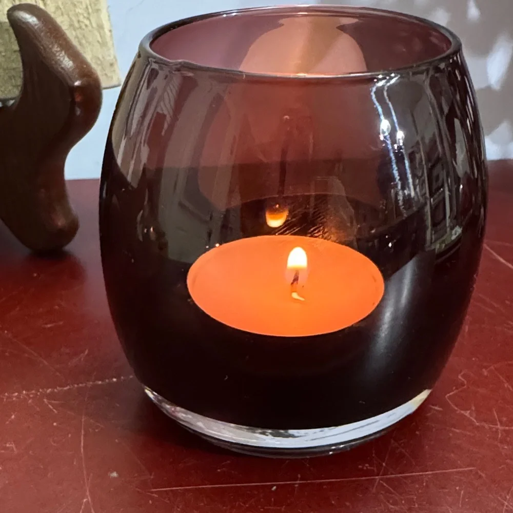 PartyLite chic glass